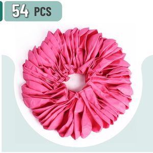 Confezione da 54 Palloncini Rosa da 12 Pollici per Decorazioni Festive di Compleanno, Matrimonio e Altre Celebrazioni - Product Image 2
