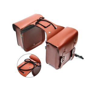 Bolsa de Sillín de Bicicleta Impermeable de PU de Alta Calidad para Ciclistas con Compartimento para Teléfono 50x20x40cm, Embalaje Personalizado Disponible - Product Image 1
