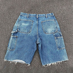Top Trending High Demanding Men Denim Shorts High Style Wear Quick Dry New Arrival Best Selling Best Wear Men Denim Shorts - Product Image 2