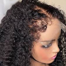 Perruque Premium en Cheveux Brésiliens Remy à Quatre Bords, avec Double Trame Faite à la Machine, Texture Crépue Naturelle, Ligne de Cheveux Définie, Brins Doux - Product Image 2