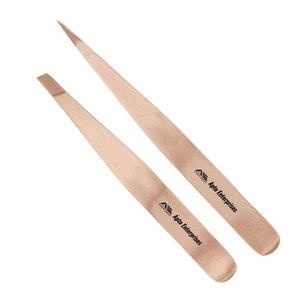 Kit de Pinzas Reutilizables para Cejas, Depilación, Servicio OEM, Belleza, Acero Inoxidable Colorido, Ecológico - Product Image 3
