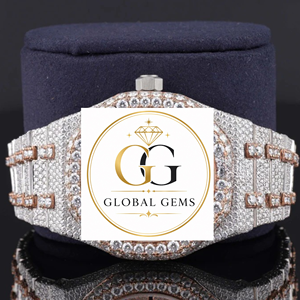 Direct Factory Supply Iced Out Hip Hop Luxury Watch Perfect for Collectors Rubber Strap and Events Available for Bulk Quantity - Product Image 5