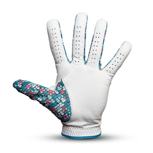Golf <b>Glove</b> Reinforced Leather Palm Breathable Stretch Fabric Professional Golf outdoor Sports Activities anti-slip grip <b>moisture</b> - Product Image 2