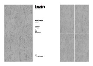 กระเบื้องพอร์ซเลนดีไซน์หรูหรา ขนาด 60x120 ซม. 600x1200 มม. 24x48 นิ้ว ผิวเงา ขนาดใหญ่ เหมาะสำหรับโครงการหรูหรา - Product Image 4