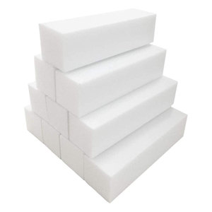 Bloque pulidor de uñas cómodo y duradero de acero inoxidable EVA, superficies de limado finas y ligeras, grano 100/180 para el cuidado diario de las uñas - Product Image 1