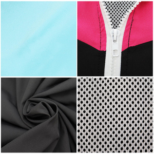 Conjunto Deportivo Color Block para Hombre, Chaqueta Cortavientos y Pantalones, Dos Piezas, Transpirable, Tejido de Poliéster, Ropa de Primavera - Product Image 4