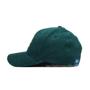 Gorra de Béisbol de Alta Calidad con Bordado en Corduroy, 6 Paneles, Estilo Dad Hat, Logotipo Bordado, Hebilla Dorada/Cobre, Casual para Hombre - Product Image 3