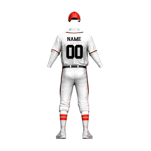 Wholesale Professional Baseball Uniform Sets Plus Size 100%Polyester Quick Dry Lightweight Custom Logo Player Name Teams Uniform - Product Image 6