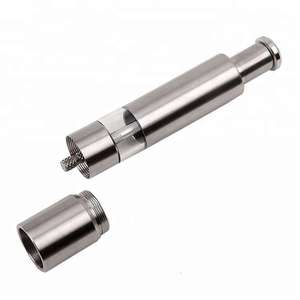 เครื่องบดเกลือและพริกไทยแบบใช้มือทำจากสแตนเลส ปลอดภัยต่อสิ่งแวดล้อม ใช้กับเครื่องล้างจานได้ พร้อมที่กด - Product Image 2