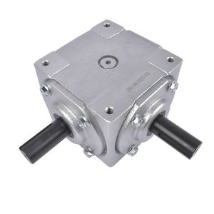 40 HP Right Angle Bevel Gearbox with 2 Keyed Shafts 1:1 Ratio Model #19455 SR KW KW GR - Product Image 4