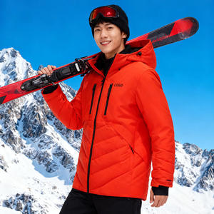 Veste de ski pour homme pour l'hiver 2025, vêtements de sport, 100% polyester, imperméable, combinaison de neige, vêtements de ski chauds et coupe-vent - Product Image 1