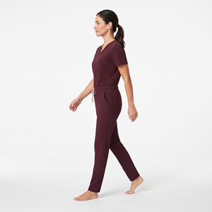 Ensemble de blouses chirurgicales personnalisées pour femmes, uniforme médical, tenue de travail pour hôpital et soins de santé, haut et pantalon - Product Image 3