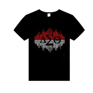 T-shirt personnalisé avec strass, embellissements en cristal de verre de qualité supérieure, brillance haute définition, vente en gros, usine de Sialkot - Product Image 6