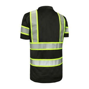 เสื้อโปโลสะท้อนแสงสำหรับผู้ชาย แขนสั้น ปลอดภัย ใส่ทำงานได้ สวมใส่สบาย แห้งเร็ว รับสกรีนโลโก้ตามแบบ - Product Image 2