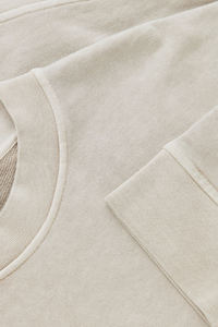 Sudadera de cuello redondo personalizada de fábrica para hombre, holgada, de color liso, para comercio exterior, de manga larga - Product Image 2