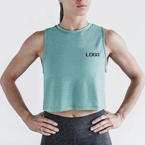 Débardeur de sport en coton personnalisé pour femme, idéal pour la musculation et la course à pied – Vente en gros - Product Image 1