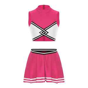Nouvelle arrivée, uniforme de cheerleading pour femmes, imprimé, réversible, dernier style, ensembles sans manches, personnalisables, en solde, 100% polyester - Product Image 3