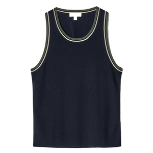 Camisetas de Tirantes Personalizadas de Corte Ajustado para Hombre, Cuello Redondo, Sin Mangas, Casuales, Deportivas, para Gimnasio, 100% Algodón, Secado Rápido - Product Image 1