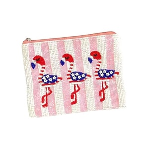Preppy Coin <b>Purse</b> Beaded Bag Custom <b>Purse</b> Beaded Wallet <b>Cute</b> Valentines Day Gifts for He - Product Image 1