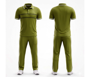 Custom <b>Cricket</b> Apparel Manufacturer for International Buyers | Men Women Youth <b>Cricket</b> Wears Polo Shirt and Trouser Full Team - Product Image 3