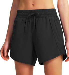 กางเกงขาสั้นลำลองผู้ชายสำหรับฤดูร้อน ผ้าเทอร์รี่ แห้งเร็ว กันยับ ปักลายชายผ่า เอวยางยืดสูง ระบายอากาศได้ดี ทรงหลวม - Product Image 2