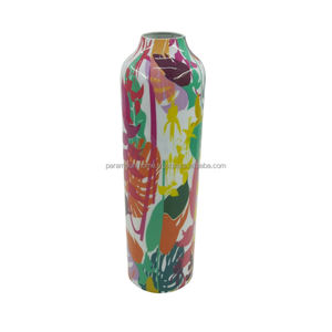 Flower Vase Orange & <b>Purple</b> Color Vintage Flower Pot for Wedding & Table Top <b>Decoration</b> Handmade Bulk - Product Image 4