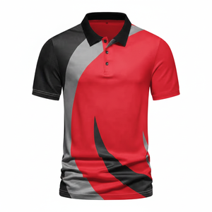 Camiseta de Golf Personalizada de Alta Calidad, 240 g/m², Unisex, Manga Corta, Sólida, Transpirable, de Forro Polar para Hombre - Product Image 6