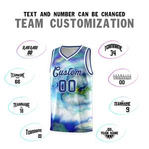 Uniforme de Baloncesto Reversible para Hombre, Diseño Personalizado de Alta Calidad, Sublimado en Blanco y Azul, Económico - Product Image 4