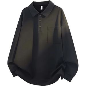Nueva Camisa Casual de Verano para Hombre, Cuello Elegante, Tejido Transpirable, Detalle de Bolsillo, Corte Regular, Color Sólido, Manga Larga, Bangladesh - Product Image 1