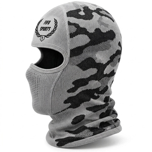 Lightweight Comfortable Fit Sports Outdoor Winter Unisex Headwear Custom <b>Balaclava</b> Mask <b>Full</b> <b>Face</b> Covering Stretch Fabric Breath - Product Image 3