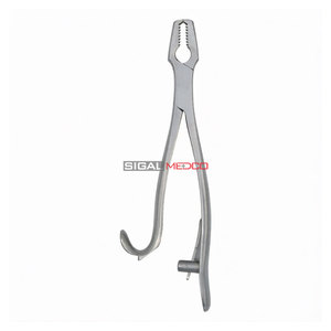 Juego de Pinzas de Kern para Sujeción de Huesos, 5.5 y 17 Pulgadas, 2x2 Dientes, con Trinquete, Instrumento Quirúrgico Ortopédico de Acero Inoxidable, CE - Product Image 5