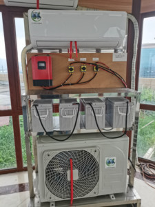 Climatisation solaire 100% DC 48V 12000BTU pour la maison, <span class=keywords><strong>plus</strong></span> économe en énergie et permettant de réduire la consommation <span class=keywords><strong>d</strong></span>'<span class=keywords><strong>électricité</strong></span> - Product Image 3