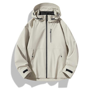 Custom Logo Quick Dry Outerwear Active Lightweight Shower Resistant Windbreaker Workout <b>Running</b> <b>Jackets</b> for <b>Men</b> - Product Image 1
