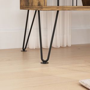 Supporto per Giradischi Marrone con Vano Portaoggetti e Porta CD per Camera da Letto, Soggiorno, Ufficio o Sala Musica - Product Image 5