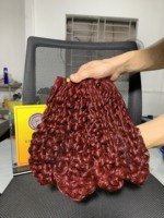 Extensiones de cabello rizado, producto de la mejor calidad, precio al por mayor, cabello ondulado profundo, cabello crudo de trama Genius, envío gratis a EE. UU.