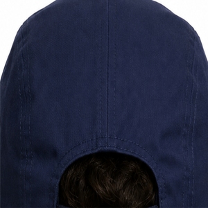 Unisex Mesh Camp <b>Hat</b> Premium Breathable Unisex Adjustable Navy Cotton Casual Stylish Lightweight Comfortable Everyday Wear - Product Image 6