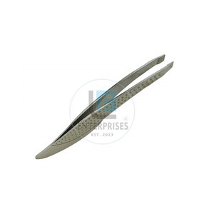 Prix de gros, pinces à sourcils en acier inoxydable de haute qualité avec pointe incurvée, design écologique et léger - Product Image 3
