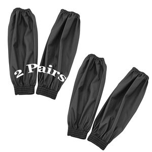 Mangas Deportivas para Ciclismo, 2 Pares, Negras, de Secado Rápido, de Poliéster, Unisex, para Adultos, para Correr, Gimnasio y Yoga, Flexibles - Product Image 1