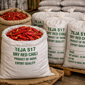 Piments séchés entiers Teja S17 de qualité export par Cargonet Export - Product Image 3