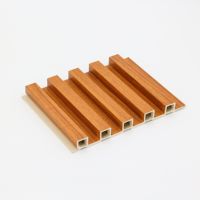 Panneaux muraux extérieurs rainurés en WPC, élégants et uniques, imperméables, pour usage commercial, domestique et de divertissement, personnalisables