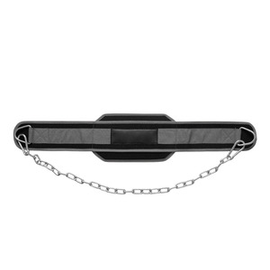Custom Adjustable Breathable Neoprene Dip Belt for Bodybuilding Pull Dips <b>Weight</b> <b>Training</b> Gym Fitness Exercise Workout Support - Product Image 5