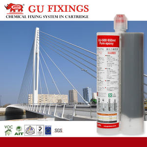 Ancrage chimique époxy à deux composants à durcissement lent de 650 ml pour le renforcement du béton, projets d'ancrage critiques à haute température - Product Image 2