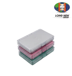 กล่องเก็บของพลาสติกแบบกำหนดเอง LONGNEW |   กล่องเก็บของแบบพลิกฝาสำหรับเครื่องประดับและอุปกรณ์งานฝีมือ - Product Image 2