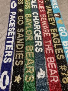 Correa de Bolso con Cuentas Hecha a Mano y Personalizada para el Día de San Patricio, con Hebilla de Cierre Automático y Diseño Único Impreso por Transferencia Térmica - Product Image 2