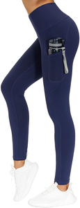 Leggings de compression taille haute pour femme, longueur intégrale, imprimé lion noir, extensibles, respirants, pour le sport et le yoga - Product Image 4