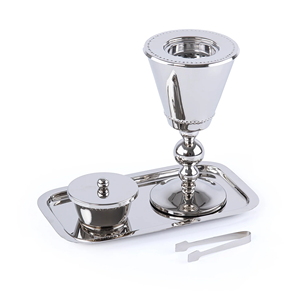 Quemador de incienso árabe de resina de primera calidad para decoración de hogar de lujo, regalos de boda y decoración de Ramadán. - Product Image 6