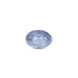 Loose 3.65 Carat Sky Blue Emerald Cut Sapphire Faceted Gemstone for Fine Jewelry - Product Image 1