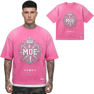 Camisetas urbanas personalizadas para hombre, de algodón, estilo oversize, producción de marca propia, OEM, MOQ bajo - Product Image 1