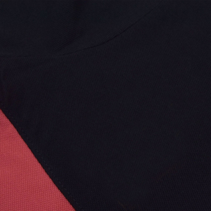 Polo de Punto de Manga Corta para Hombre, Estilo Casual, con Bloques de Color Geométricos en Azul Marino, Rojo y Blanco - Product Image 5