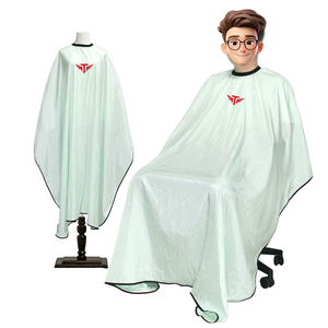 Ventes en gros de capes de coiffeur imperméables personnalisées avec logo, capes de coupe de cheveux de haute qualité pour adultes - Product Image 2